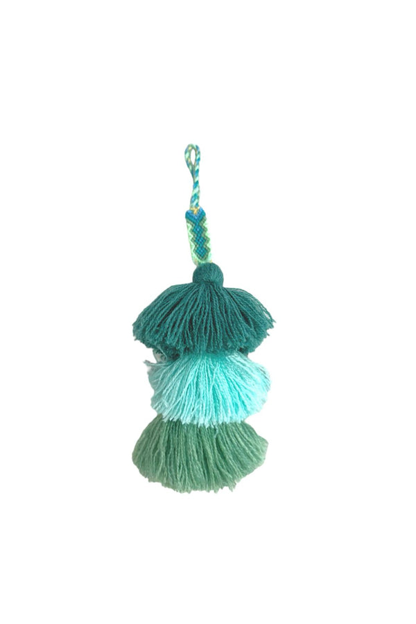 Mini Pom – Muted Aqua Green