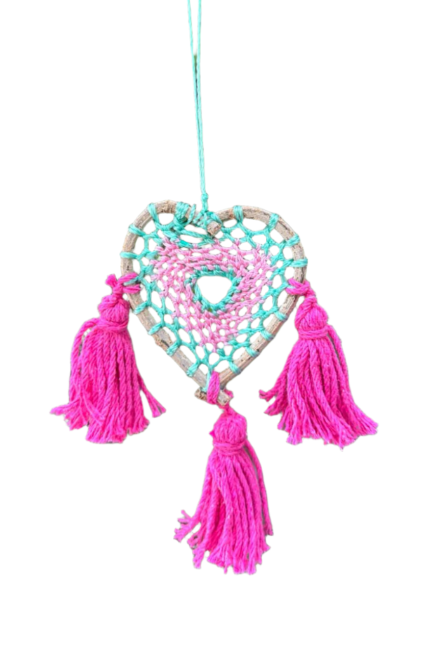 Rose Heart Dream Catcher