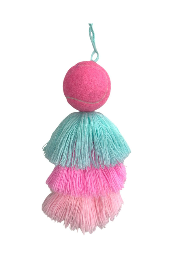 Pink Tennis Ball Pom – F / Pink Tennis Ball