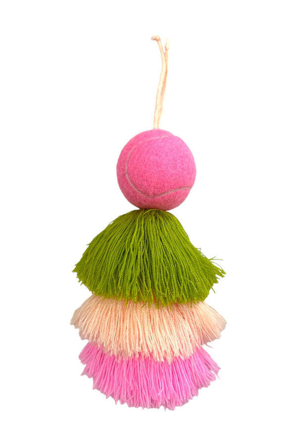 Pink Tennis Ball Pom – H / Pink Tennis Ball