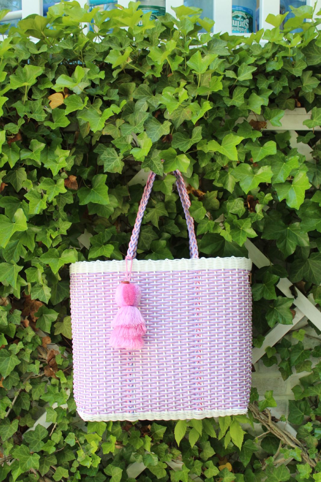 Pink Lilac Nest Citron Tote