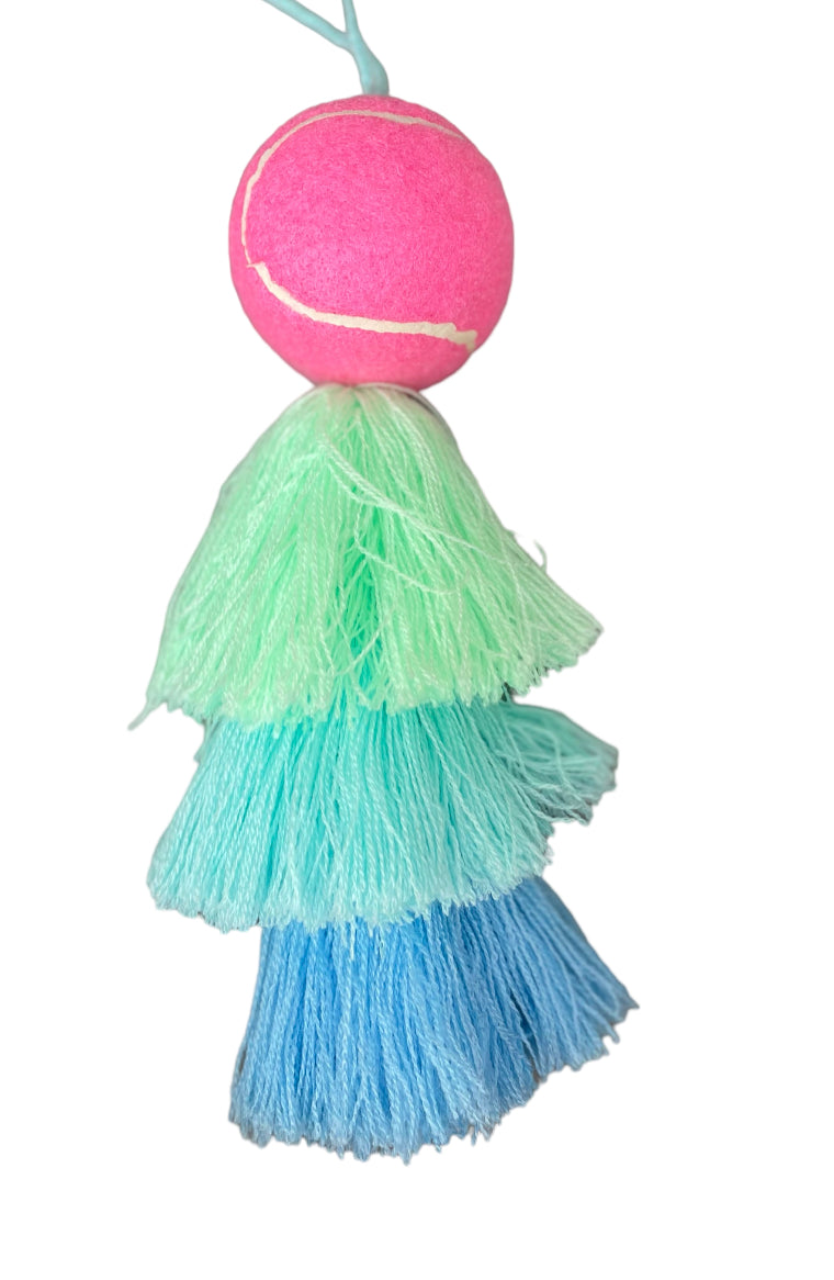 Pink Tennis Ball Pom