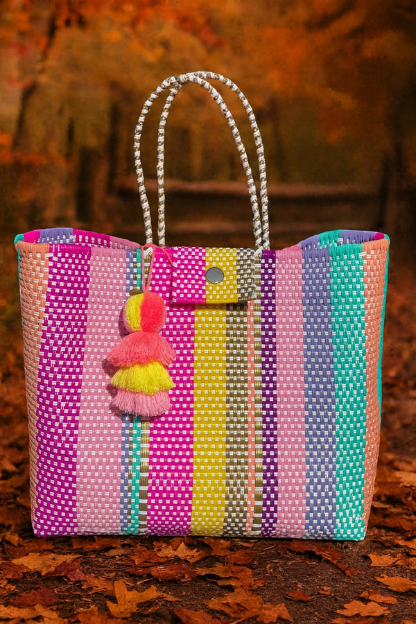 Sunshine Rain Citron Tote – Weekender