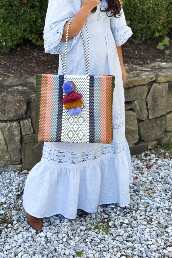 Cloud Serenity Sage Citron Tote